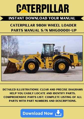 caterpillar wheel loader parts diagram