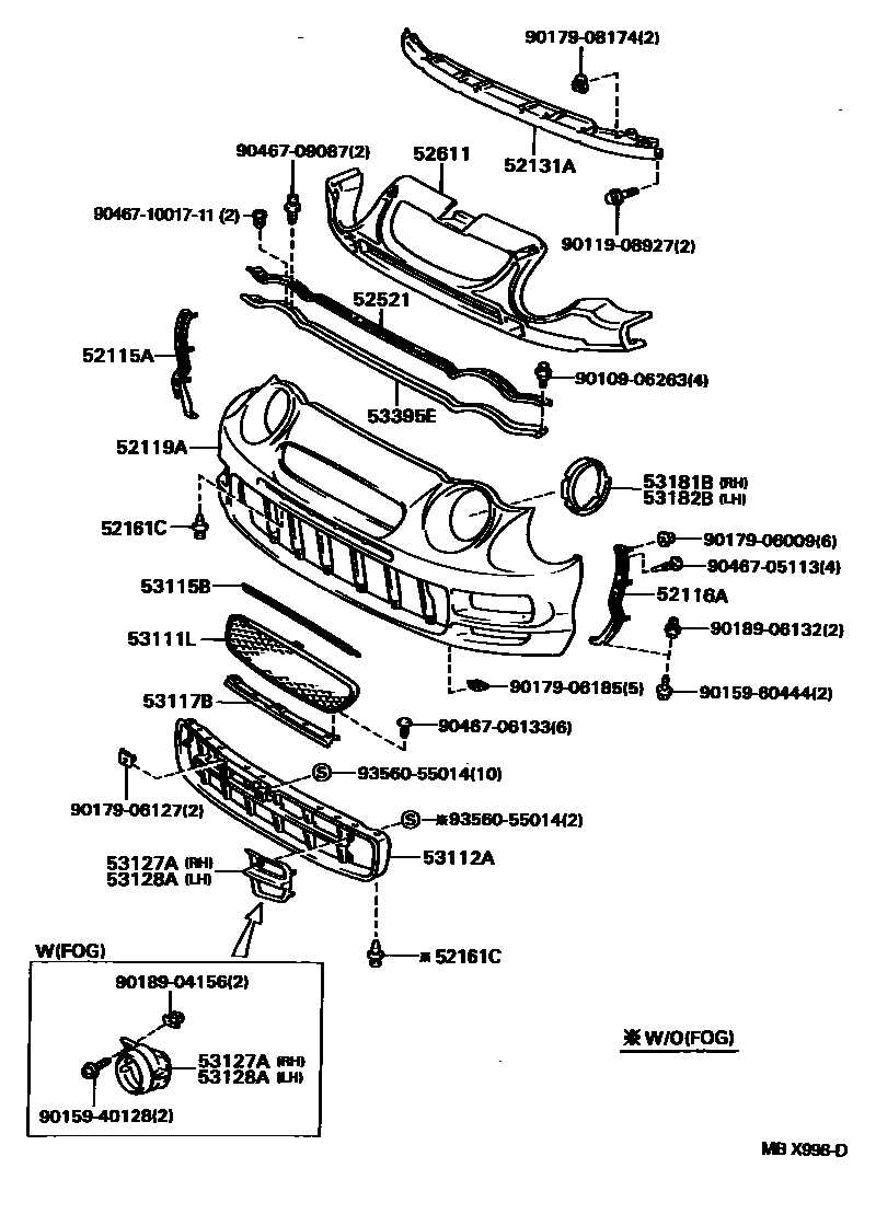 celica parts diagram