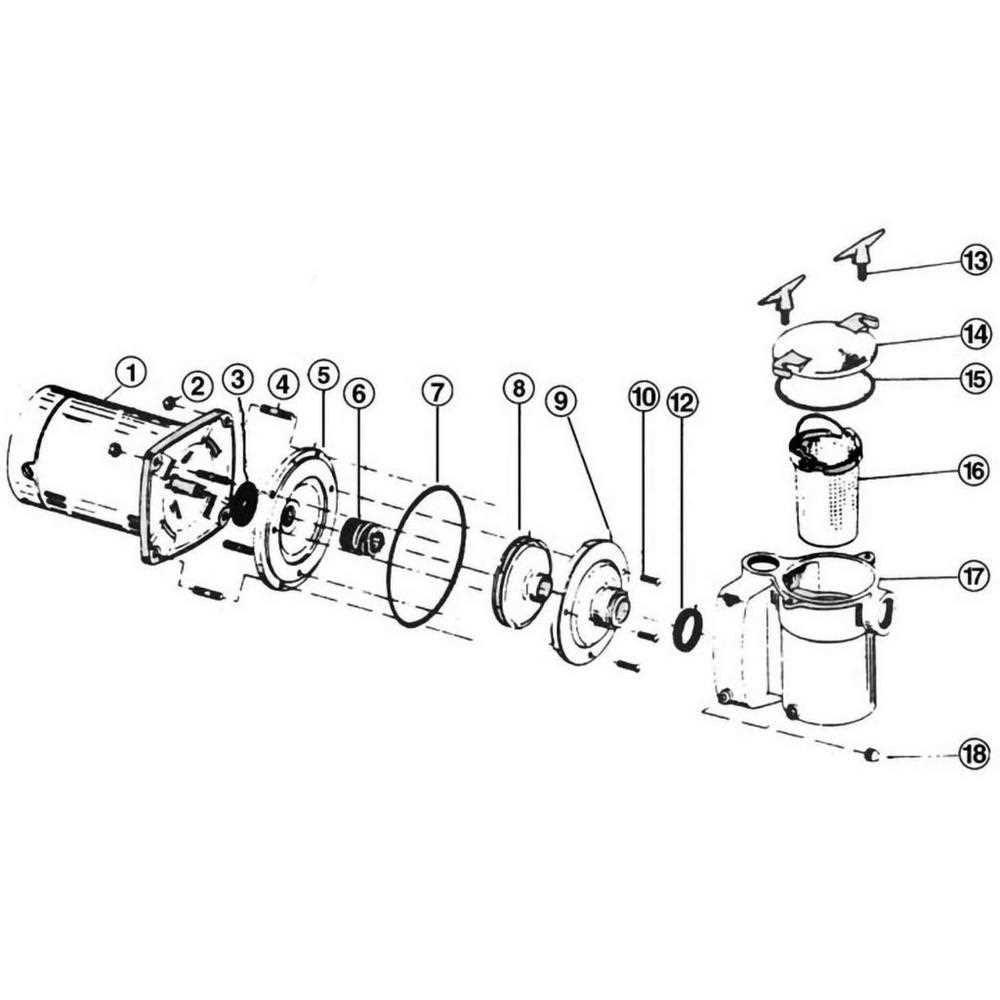 century centurion pool pump parts diagram