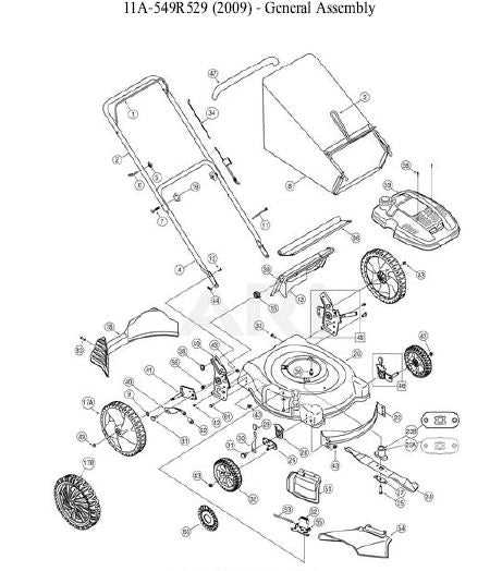 certified lawn mower parts diagram