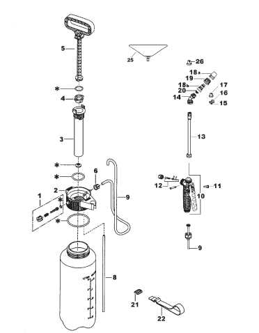 chapin sprayer parts diagram