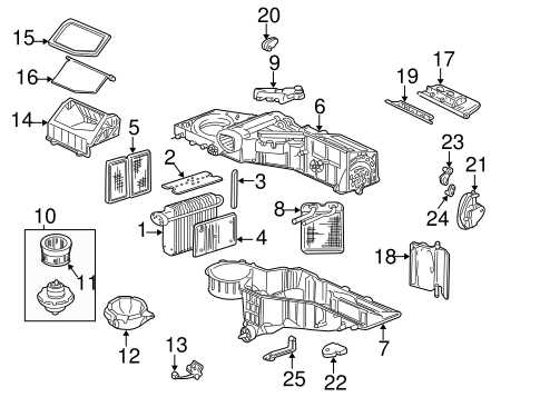 chevy avalanche parts diagram