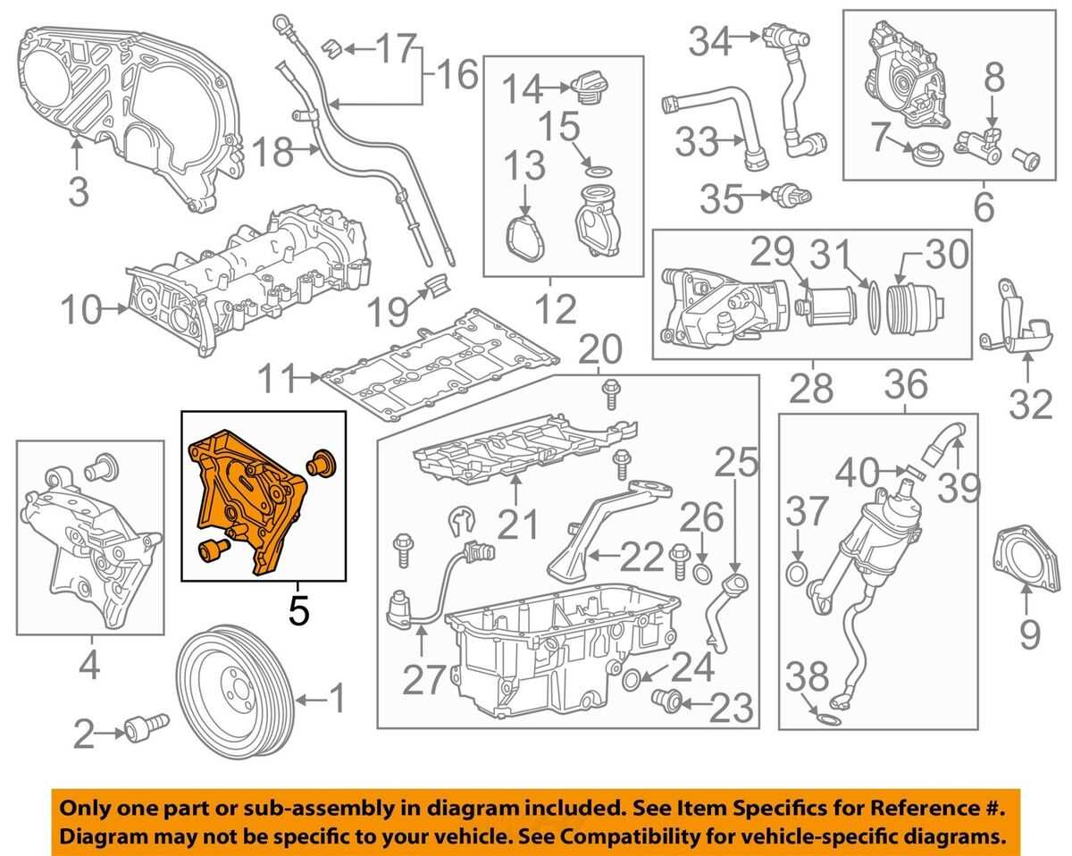 chevy cruze engine parts diagram