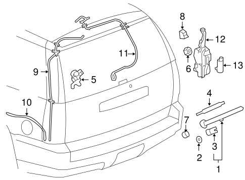 chevy tahoe parts diagram