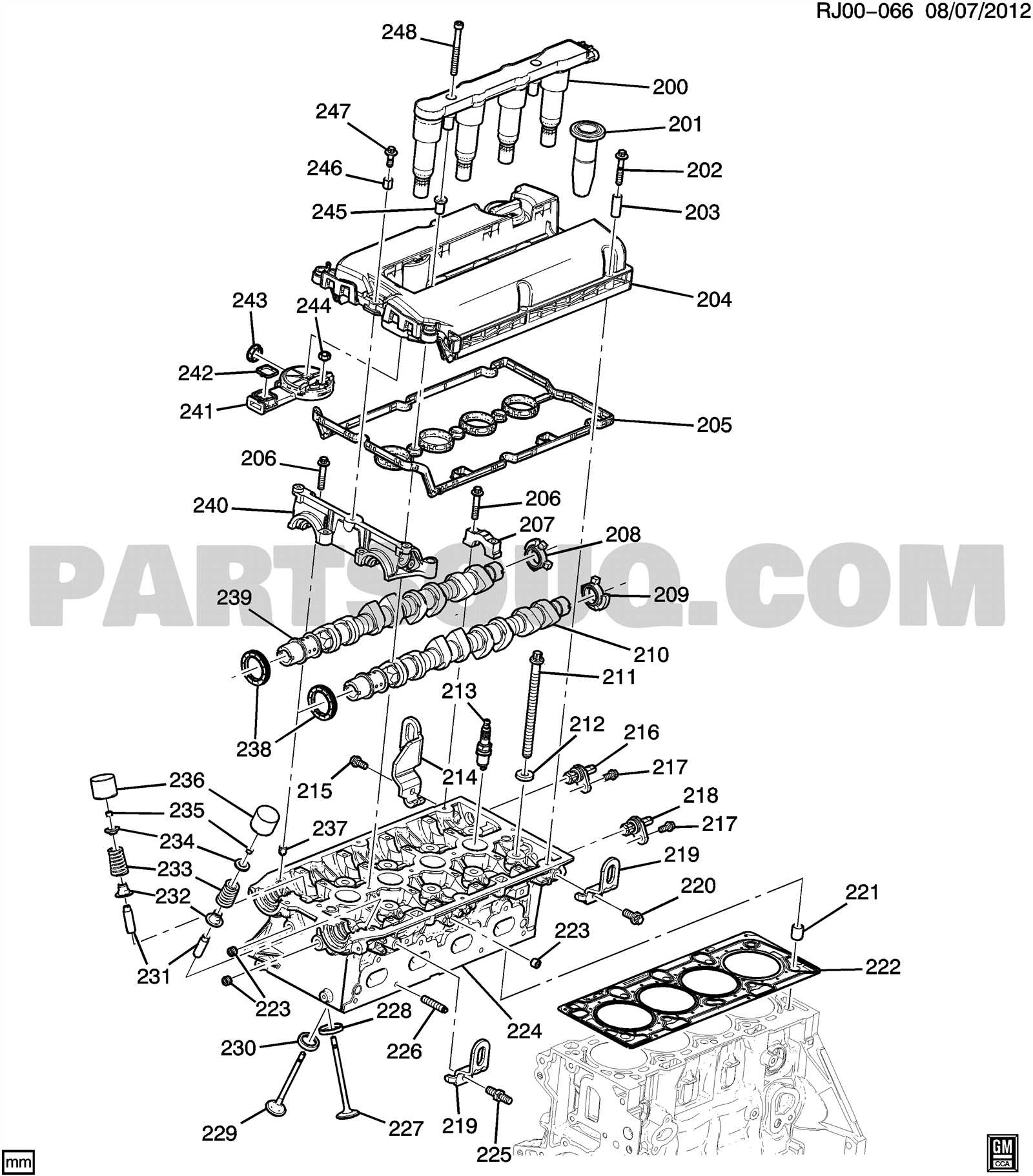 chevy trax parts diagram