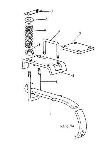 chisel plough diagram with parts