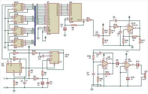 circuit board parts diagram