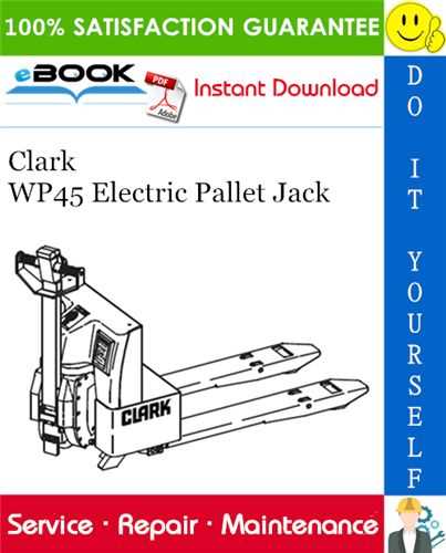 clark pallet jack parts diagram