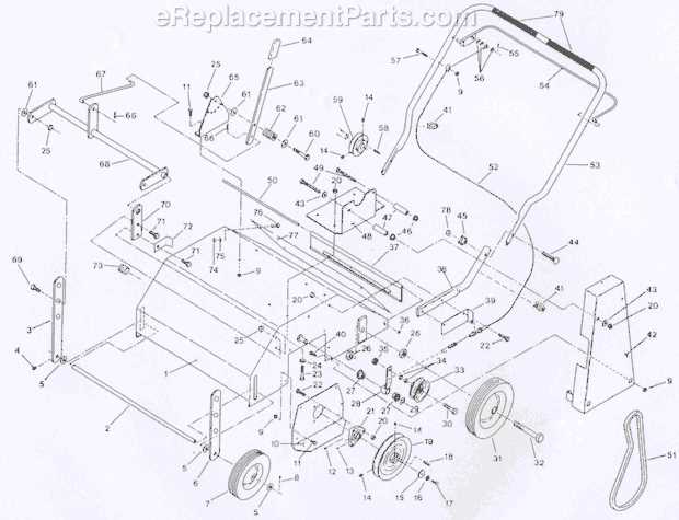 classen tr 20 parts diagram