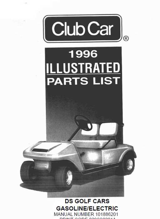 club car gas parts diagram