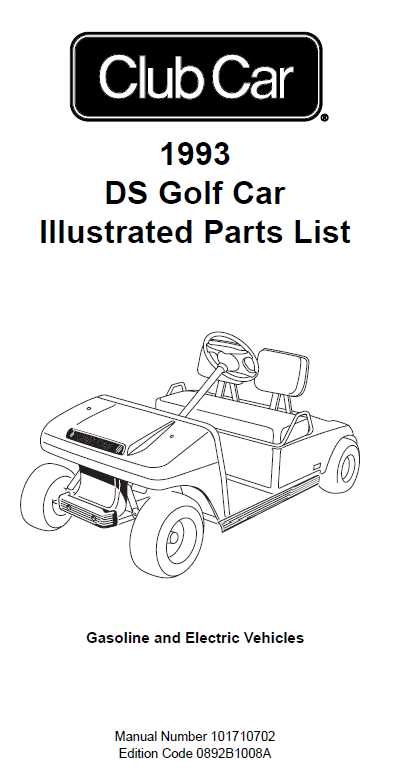 club car gas parts diagram