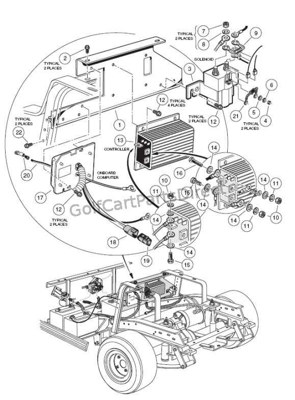 club car oem parts diagram