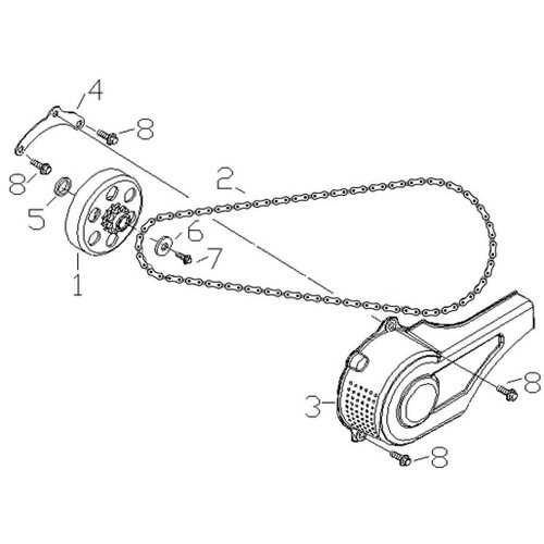 coleman mini bike parts diagram