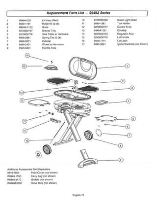 coleman roadtrip x cursion parts diagram