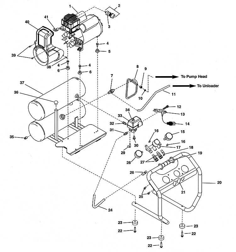 compressor diagram parts