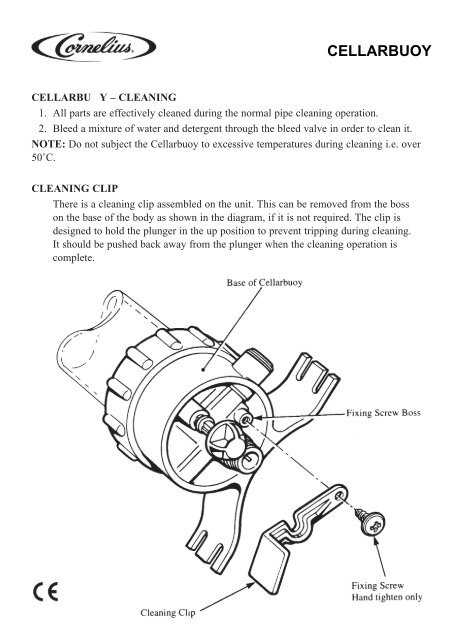 cornelius keg parts diagram