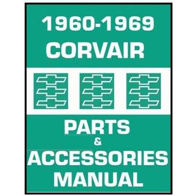 corvair parts diagram