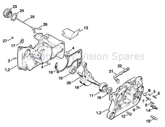 craftsman chainsaw parts diagram