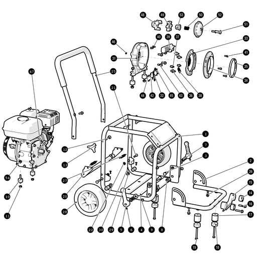 craftsman power washer parts diagram