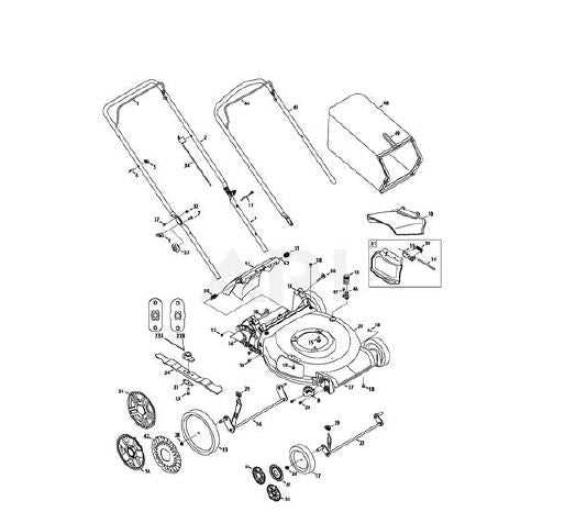 craftsman t110 parts diagram