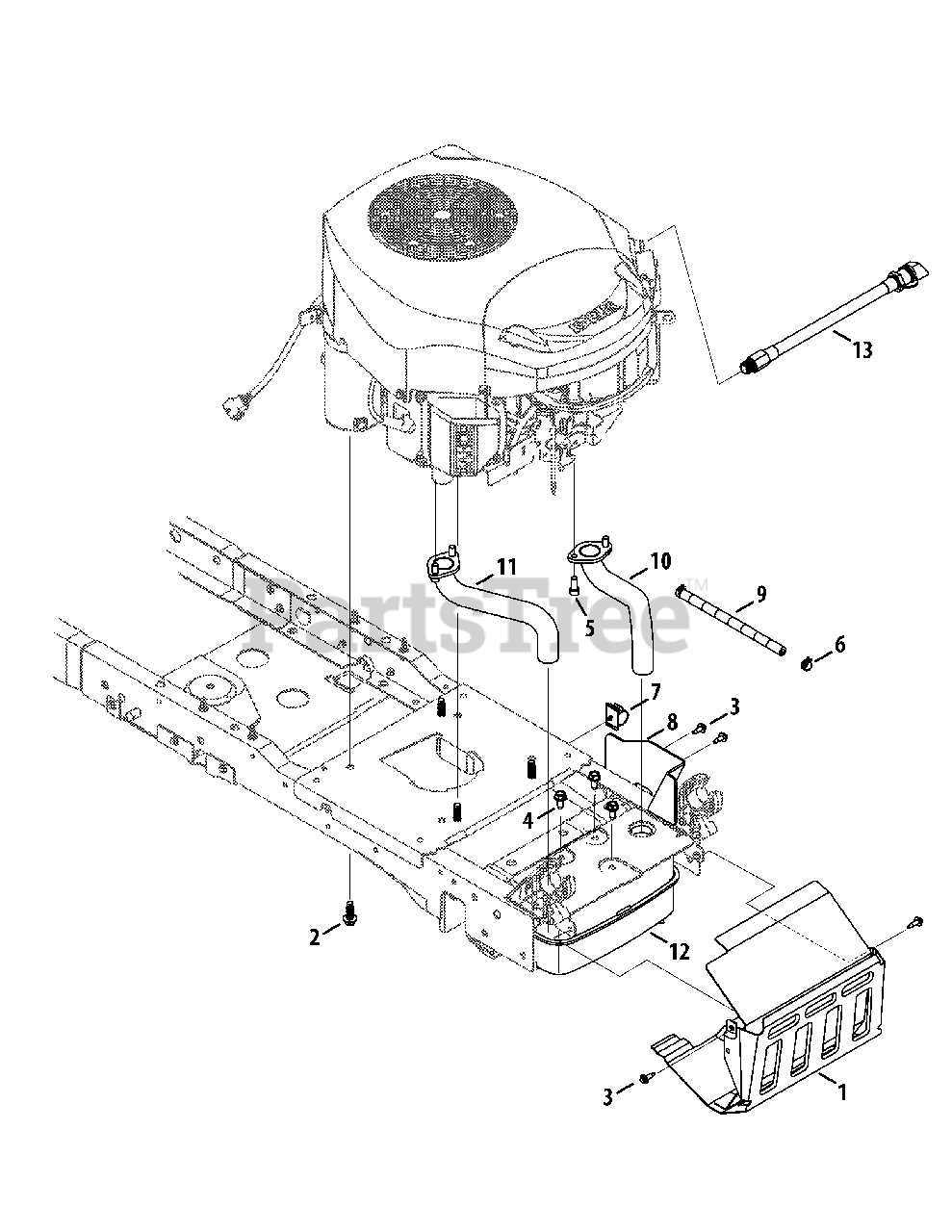 craftsman yts4000 parts diagram