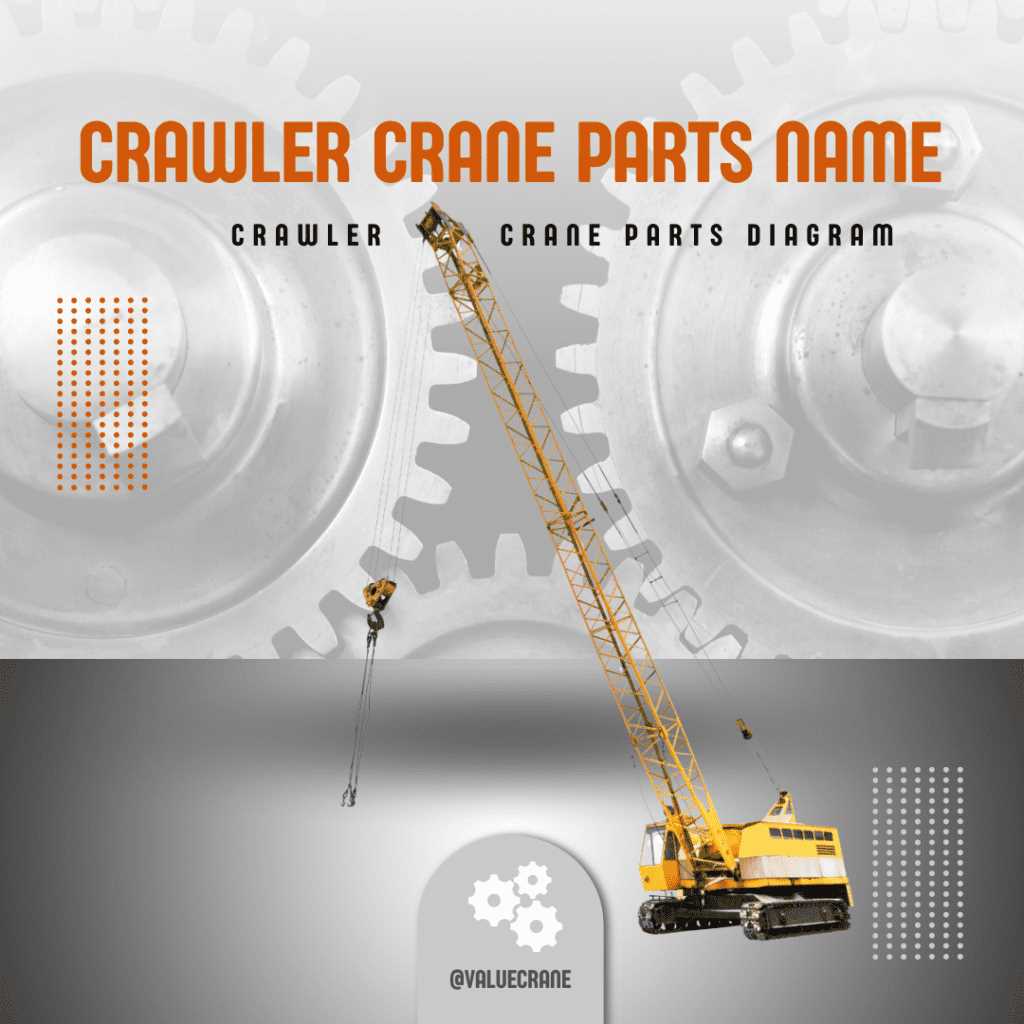 crawler crane parts diagram