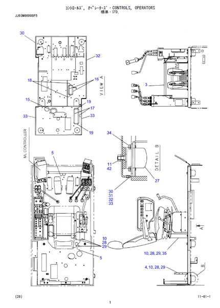 crawler crane parts diagram