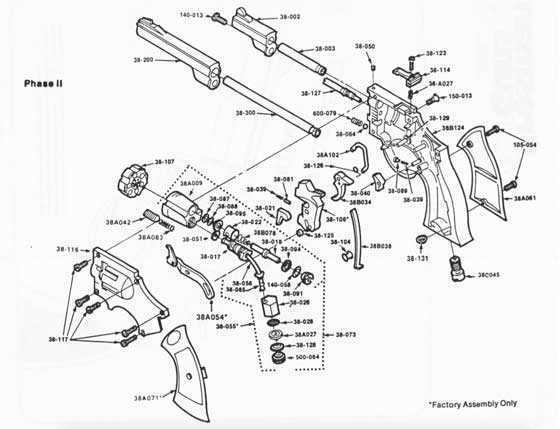 crosman 600 parts diagram