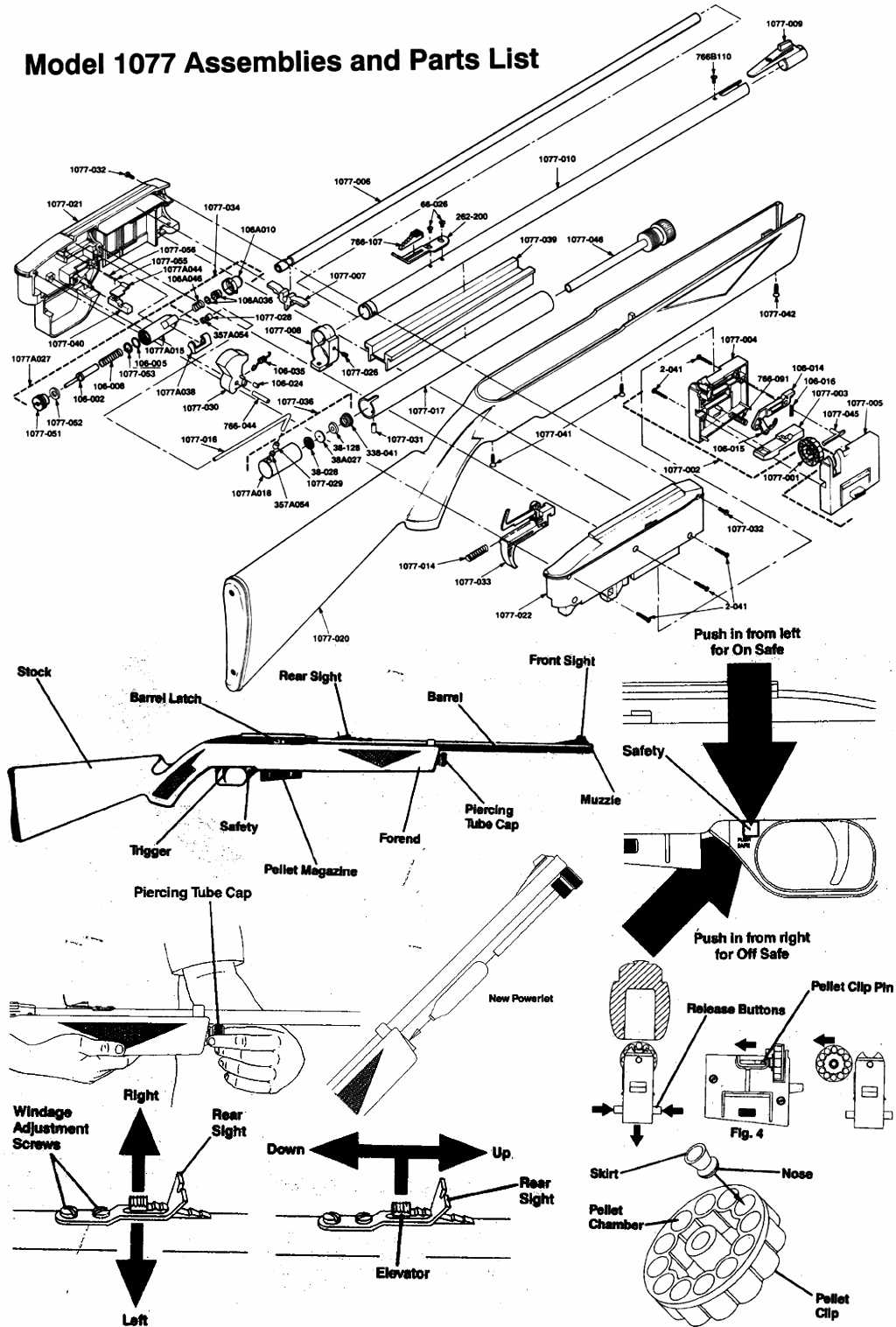 crosman 795 parts diagram