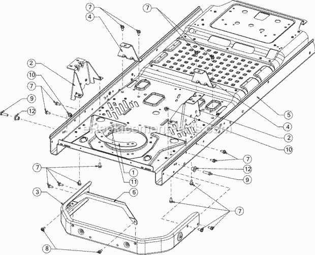 cub cadet rzt 54 parts diagram