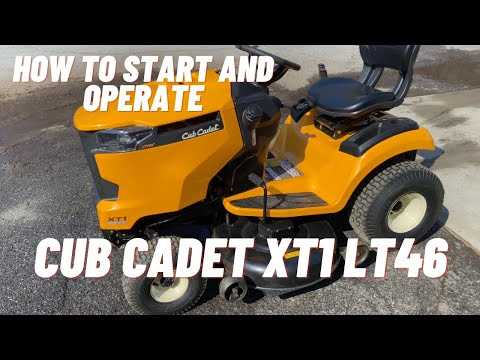 cub cadet xt1 lt46 parts diagram