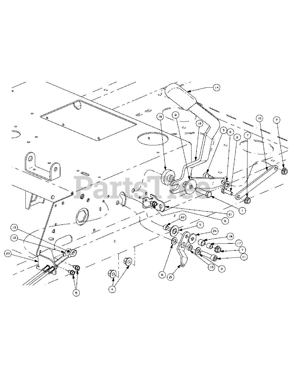 cub cadet z force 44 parts diagram