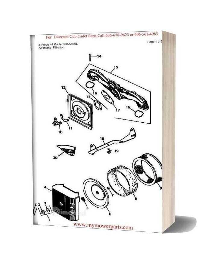 cub cadet z force 44 parts diagram