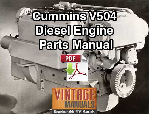 cummins engine parts diagram