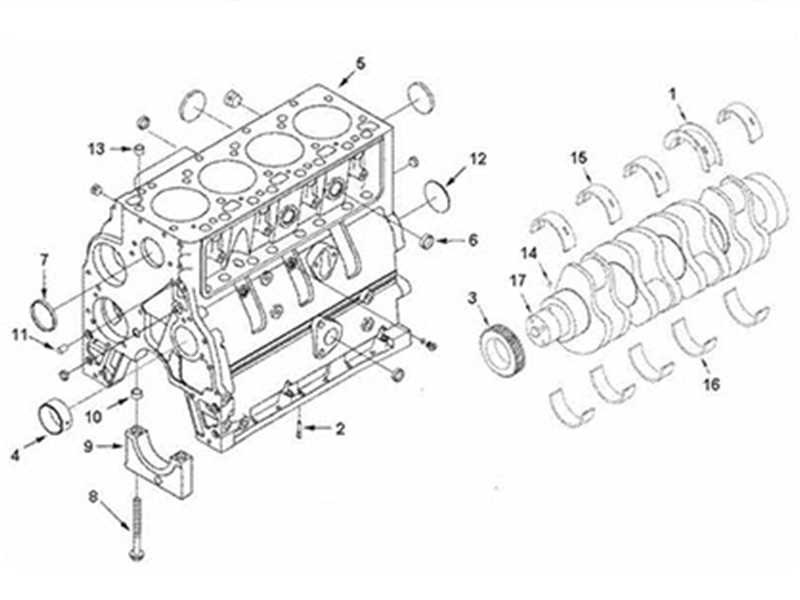 cummins engine parts diagram