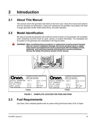 cummins onan p4500i parts diagram pdf free download