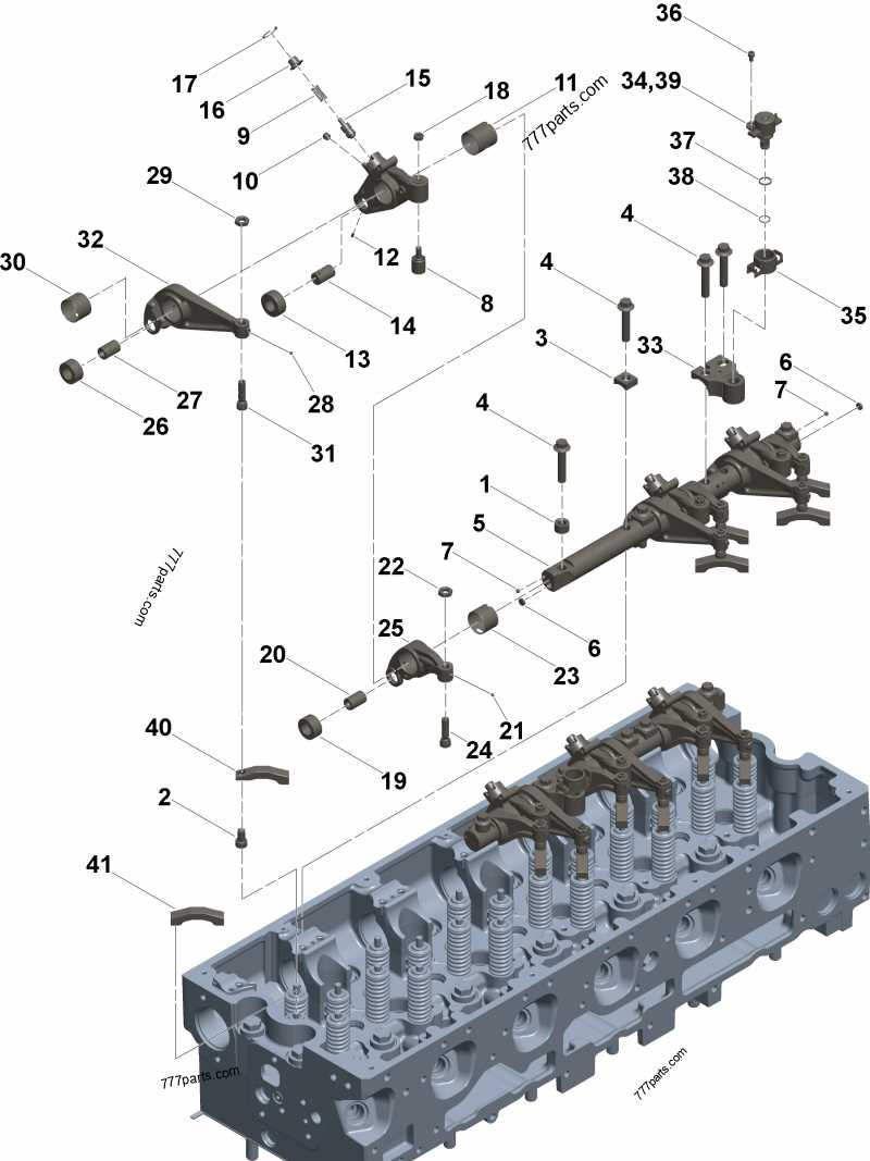 cummins x15 engine parts diagram