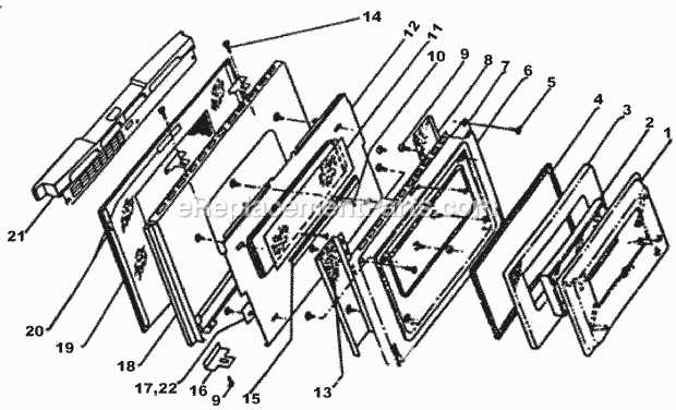 dacor parts diagram