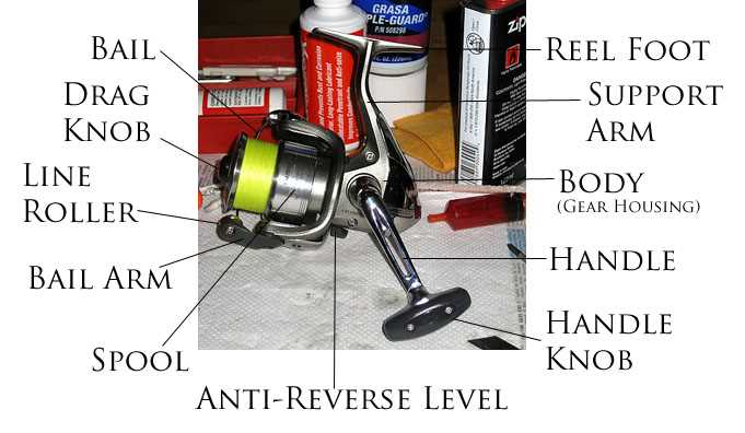 daiwa reel parts diagram