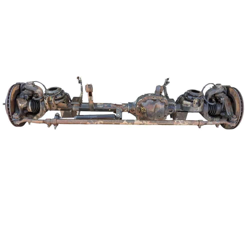 dana 30 front axle parts diagram