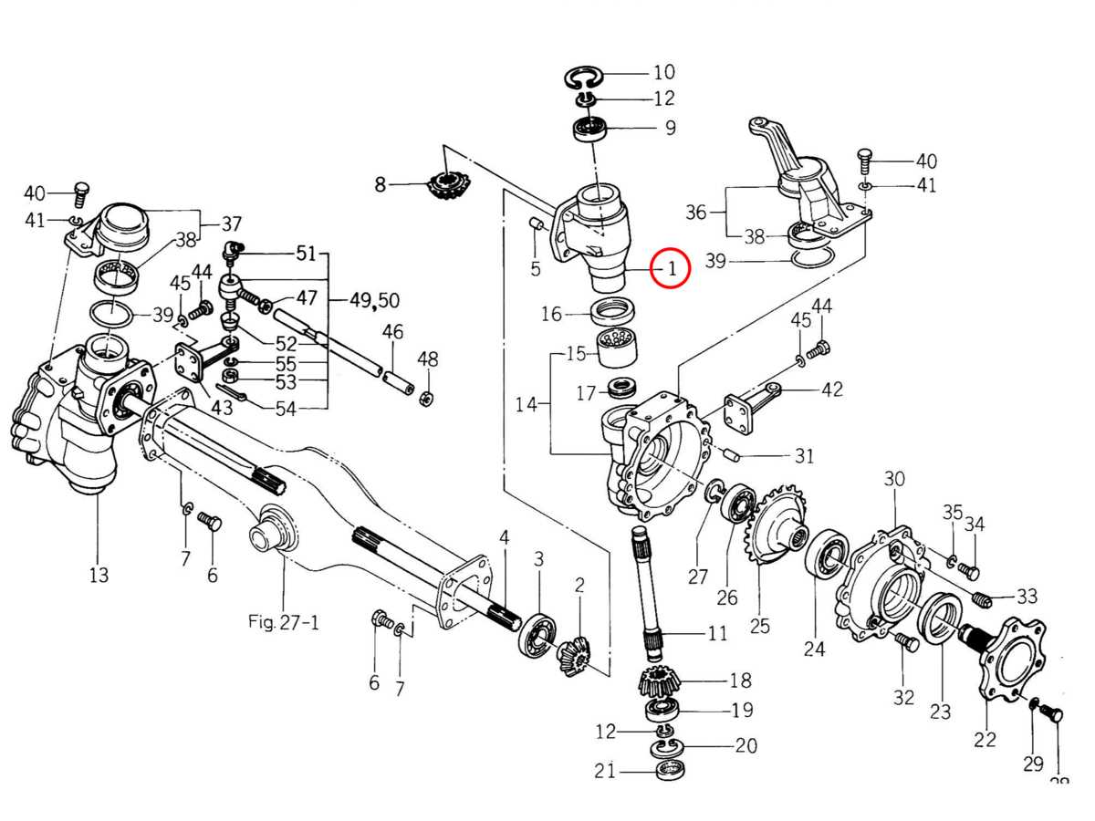 dana 50 parts diagram