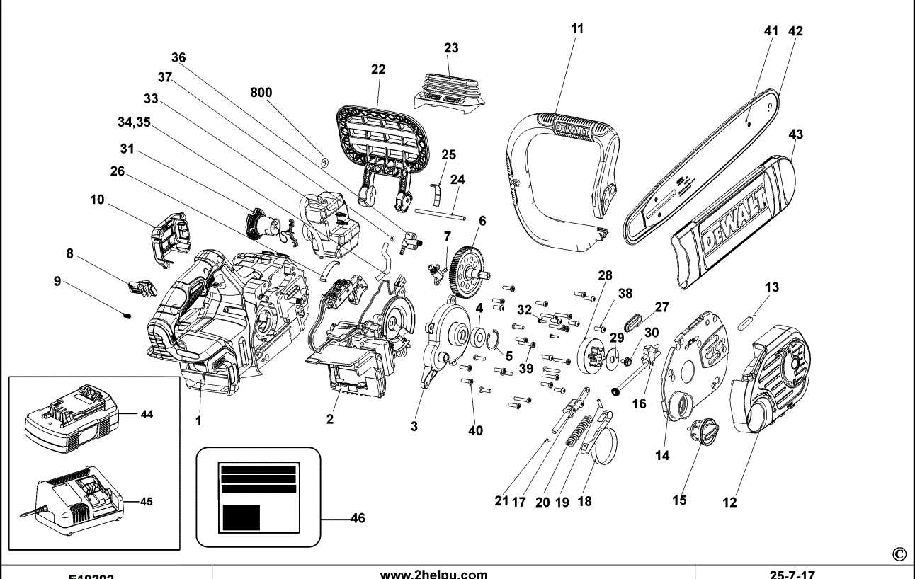 dccs670 parts diagram