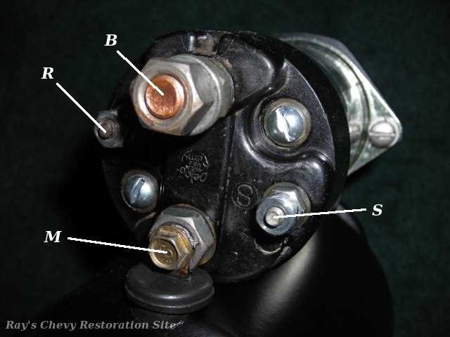 delco starter parts diagram