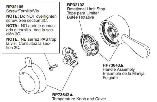 delta monitor 1700 series parts diagram