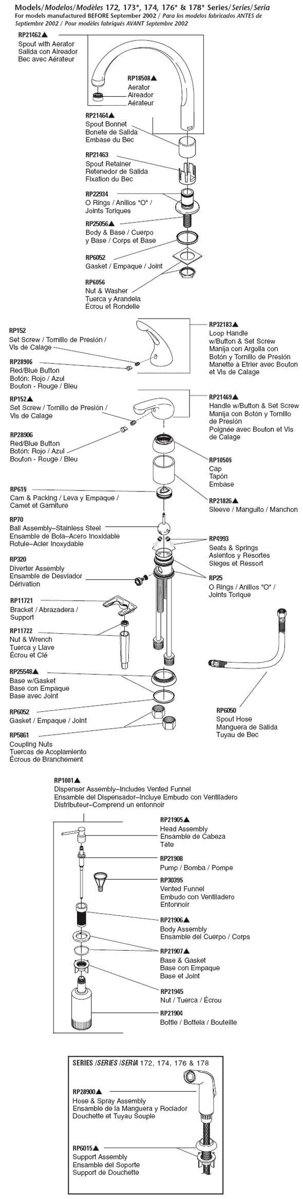 delta monitor parts diagram