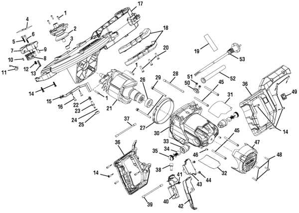 dewalt 12 inch miter saw parts diagram