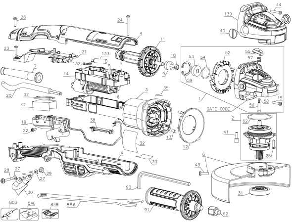 dewalt dxaej14 parts diagram