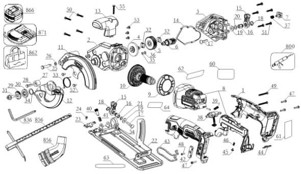 dewalt sawzall parts diagram