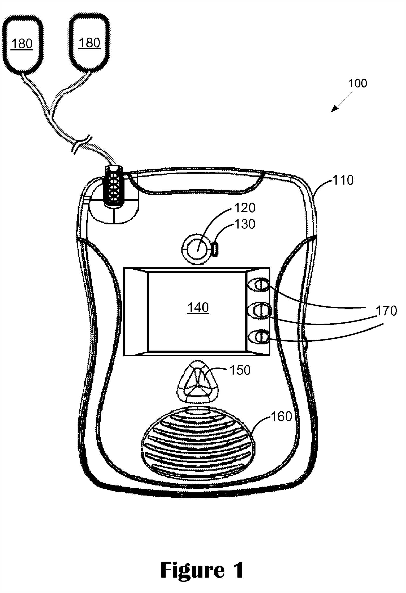 diagram defibrillator parts