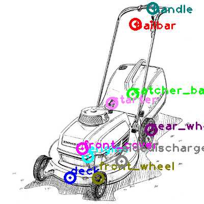 diagram lawn mower parts